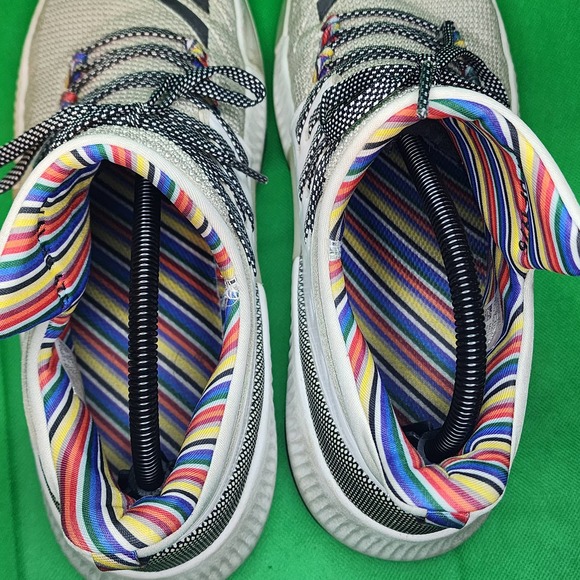 Adidas D Lillard 3 Arthur Ashe BHM Men's Size 9.5 - Picture 4 of 8